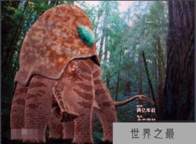 ​地球2亿年后的生物，大王陆鱿(高8米/能在陆地行走)